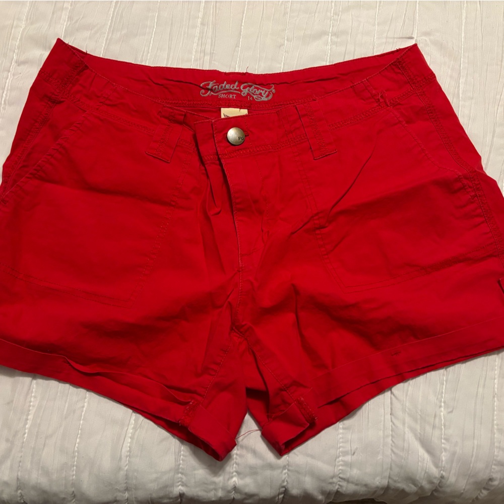 Red Women's Shorts